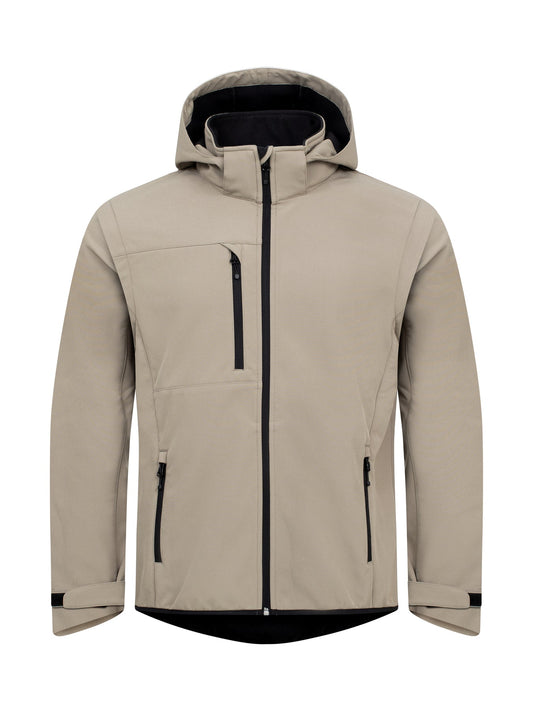 Clique Classic Softshell 2in1 Sand, Vorderansicht