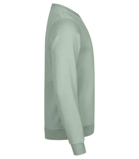 Clique Miami Roundneck Salbeigrün, Seitenansicht rechts