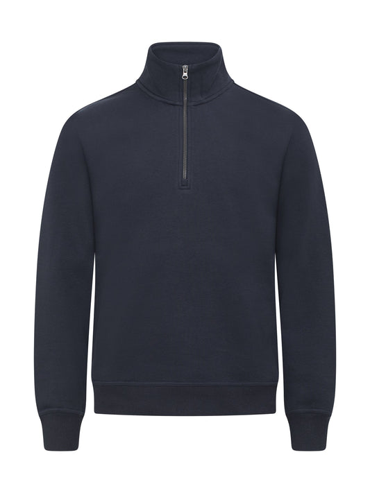 Clique Miami Half Zip Dunkelmarine, Vorderansicht