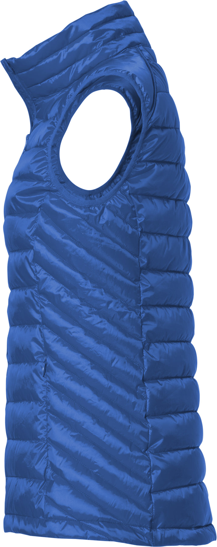 Clique Hudson Weste Damen Royal Blau, Seitenansicht links