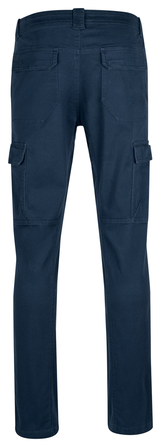 Clique Cargo Pocket Stretch Dunkelmarine, Rückansicht