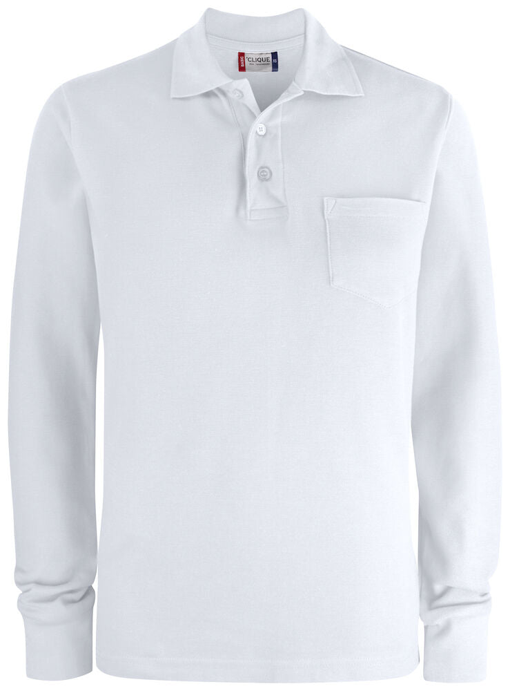 Clique - Basic Polo LS Pocket
