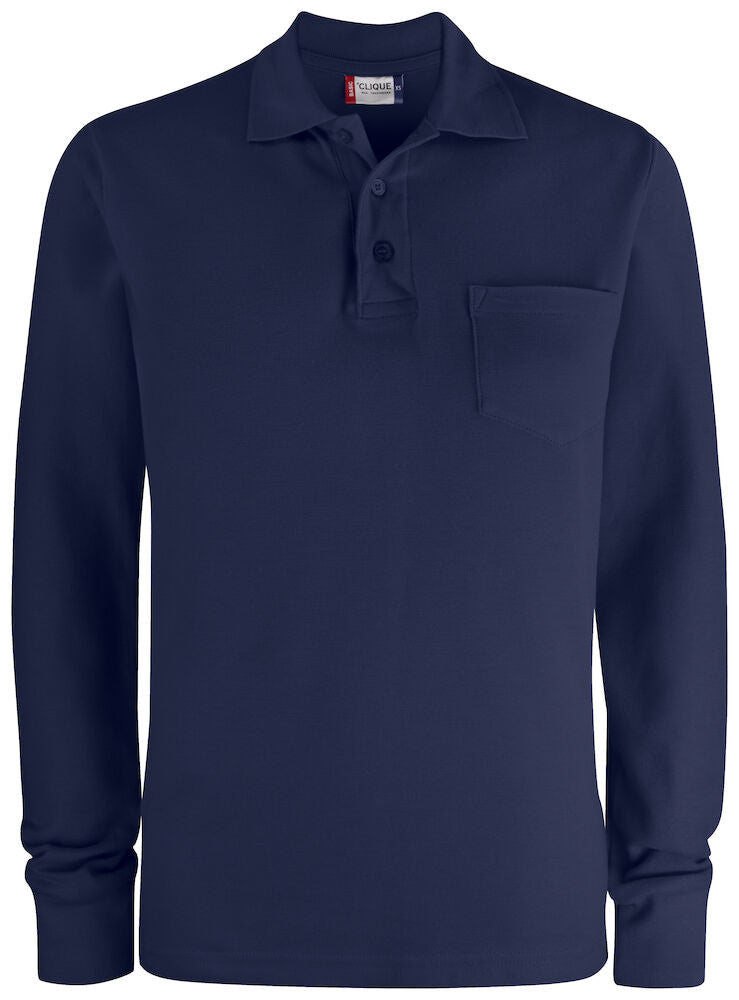 Clique - Basic Polo LS Pocket