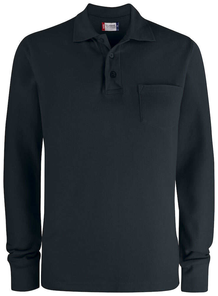 Clique - Basic Polo LS Pocket