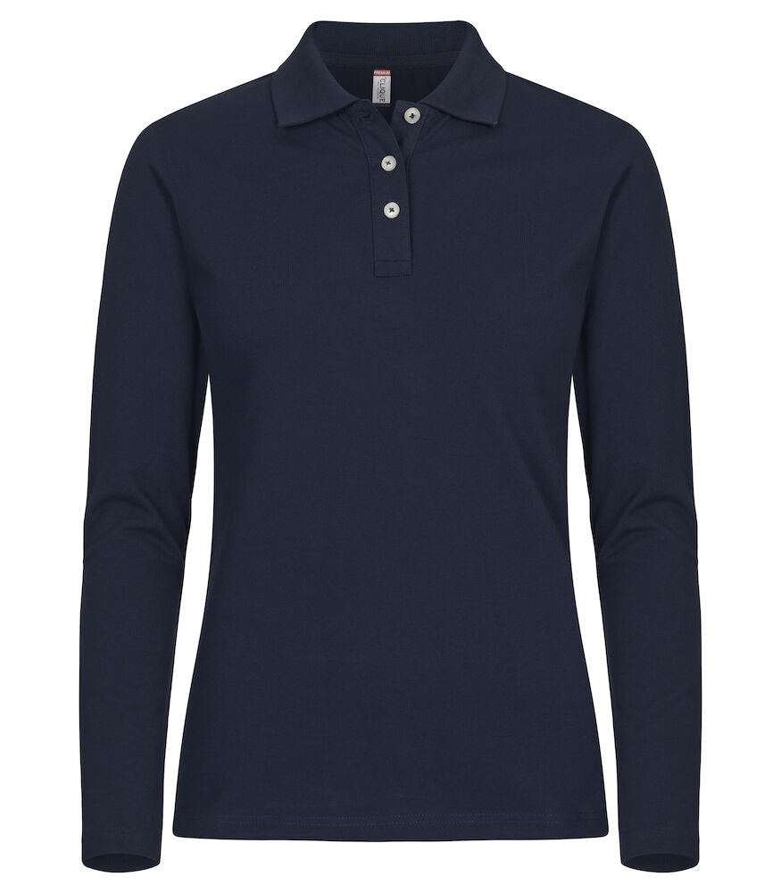 Clique - Stretch Premium Polo L/S Ladies