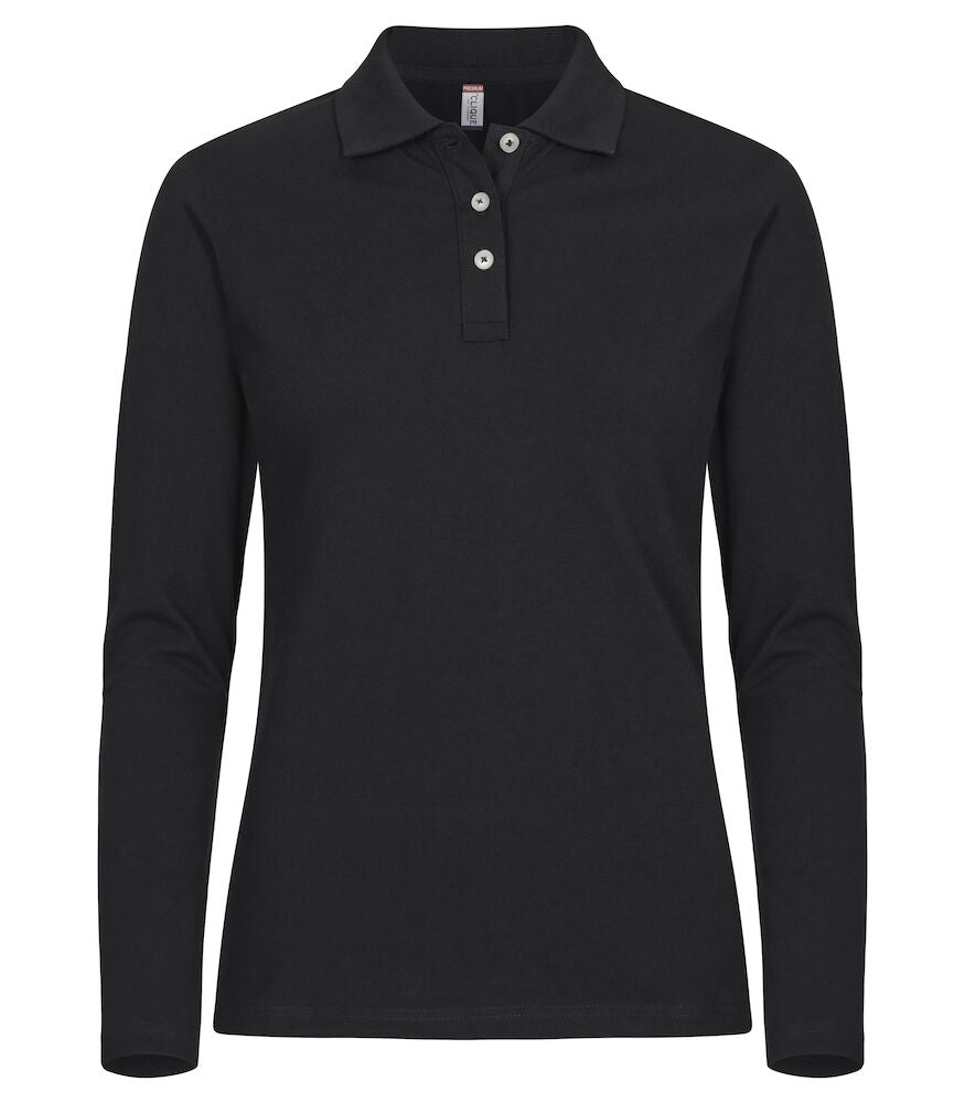 Clique - Stretch Premium Polo L/S Ladies
