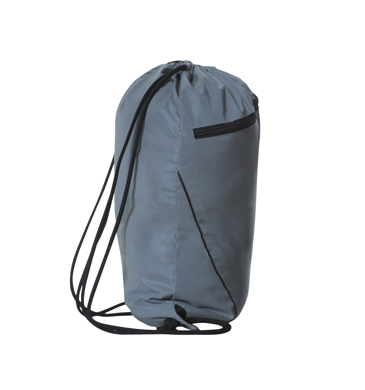 Clique Smart Backpack Reflective Grau reflektierend, Seitenansicht rechts