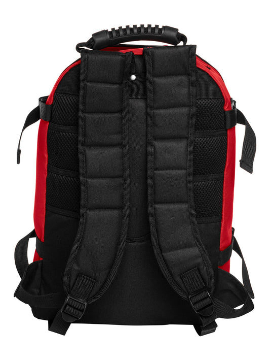 Clique Backpack II Rot, Rückansicht