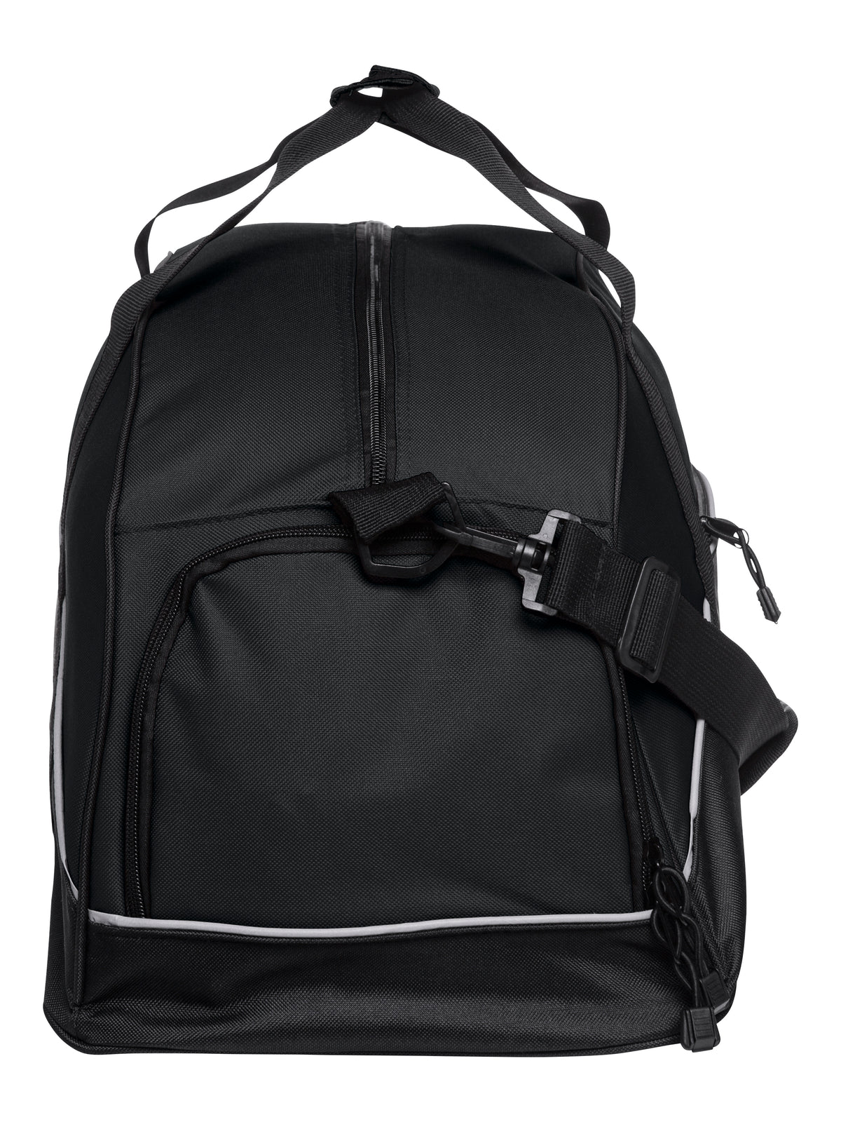 Clique Sportbag Schwarz, Seitenansicht links