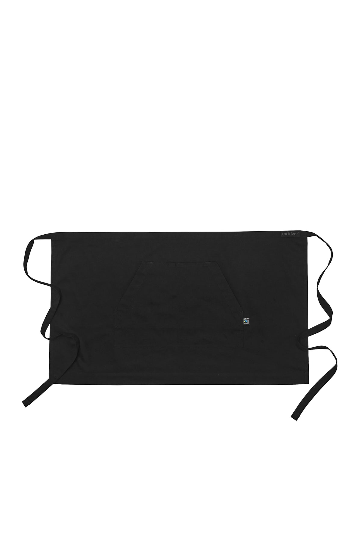 Cottover Waist Apron Short Schwarz, Produktansicht