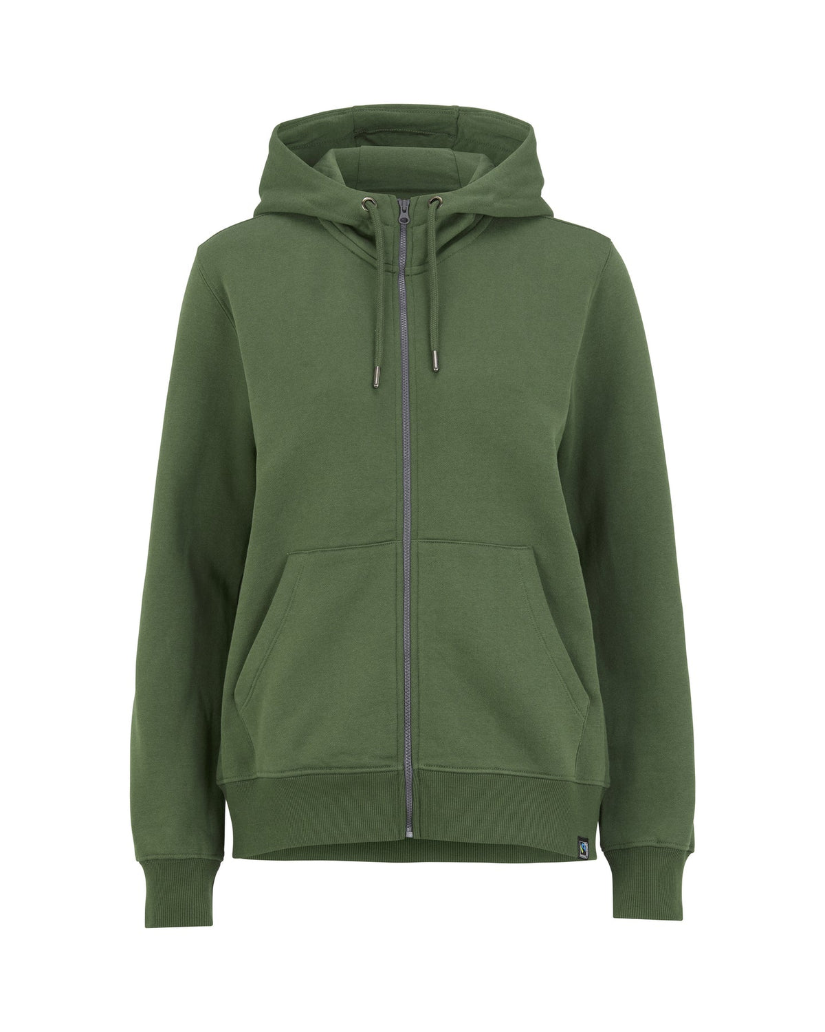 Cottover Key FZ Hood Lady Dk Green, Vorderansicht