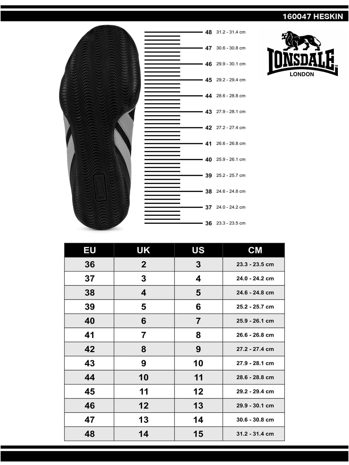 Lonsdale - Boxschuh HESKIN