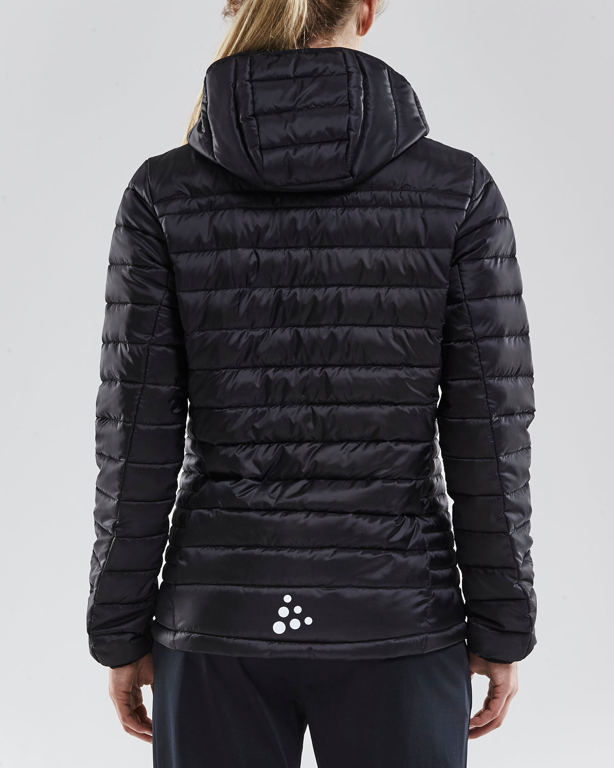 Craft Isolate Jacket Damen in Schwarz, Detailansicht