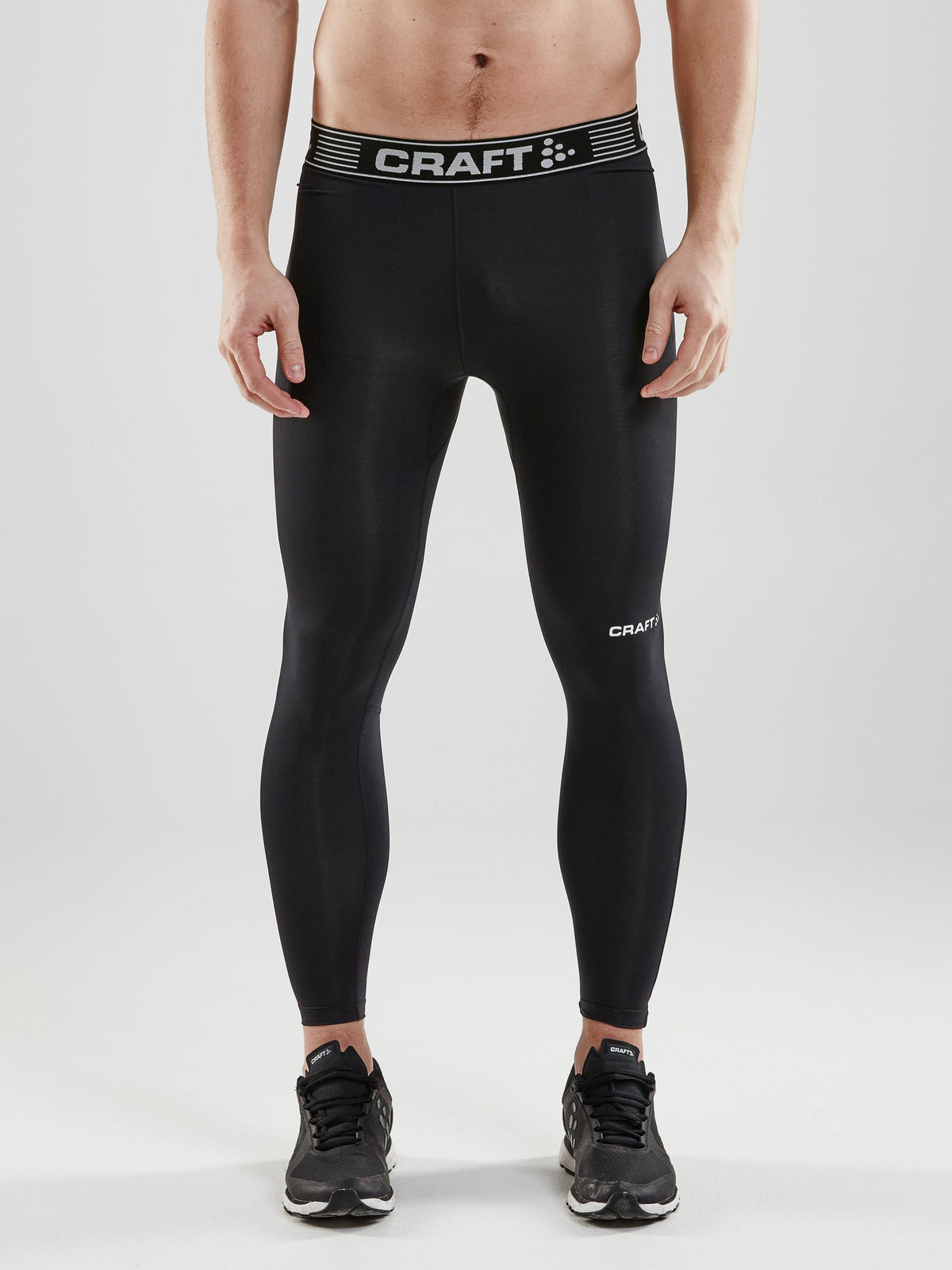Craft Ability Compression Tights Unisex in Schwarz, Detailansicht