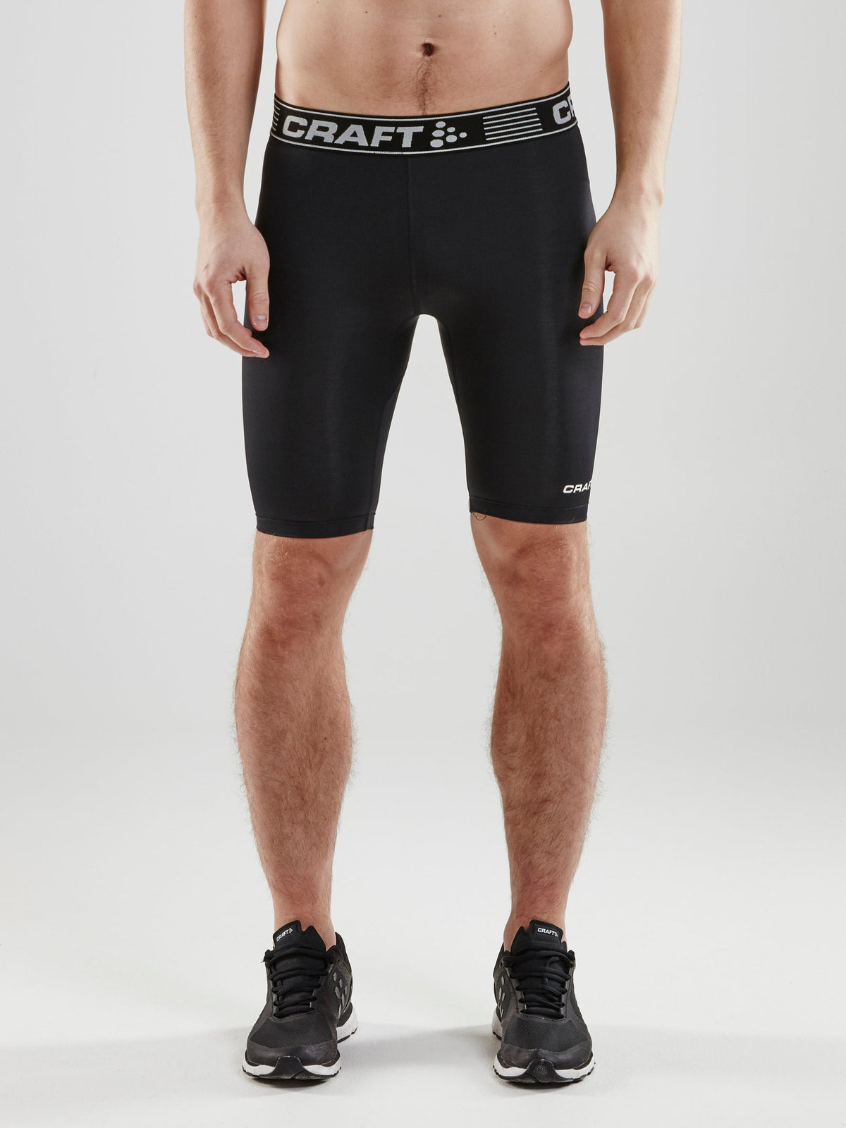 Craft Ability Compression Short Tights Unisex in Schwarz, Detailansicht