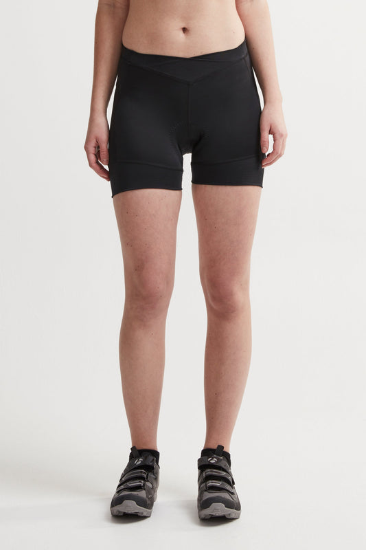 Craft CORE Essence Hot Pants Damen in Schwarz, Detailansicht