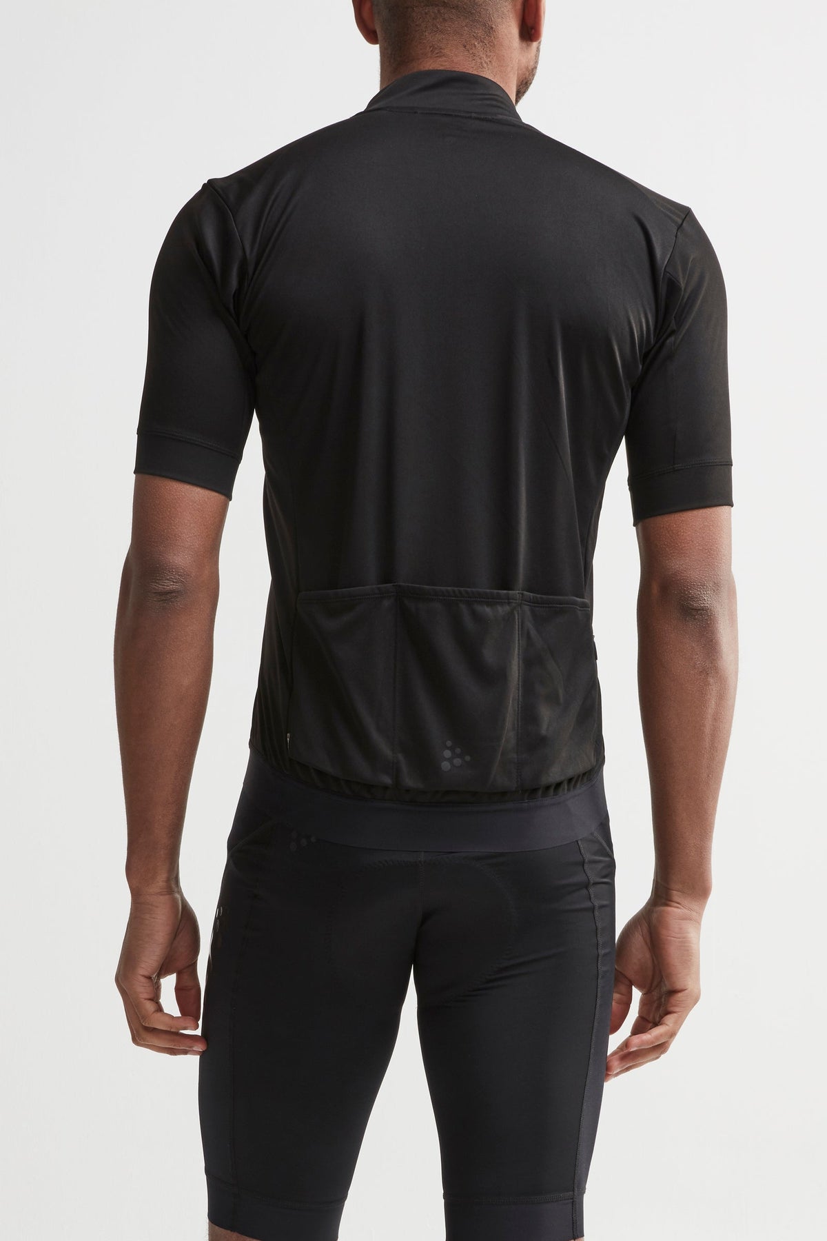 Craft CORE Essence Jersey Tight Fit Herren in Schwarz, Detailansicht