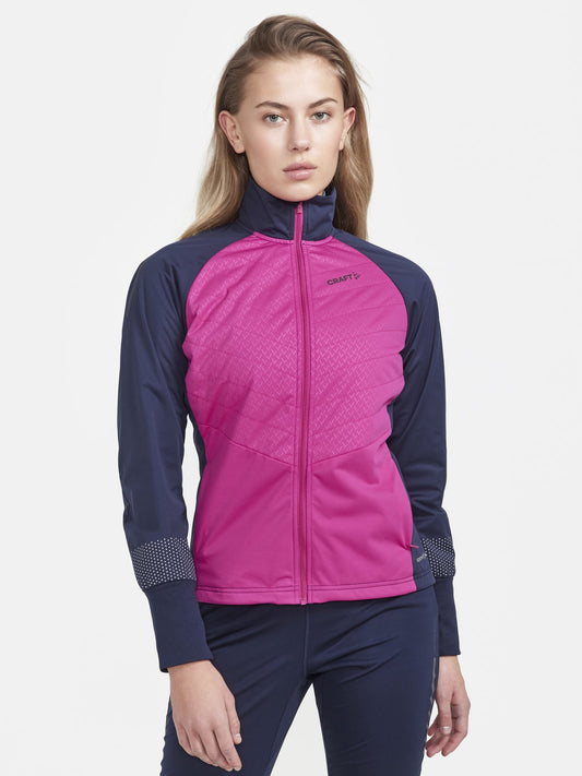 Craft Storm Balance Jacket Damen in Pink, Detailansicht