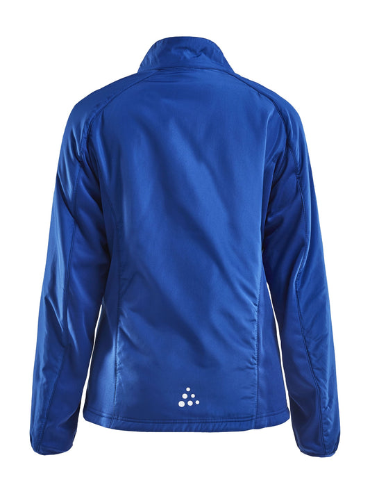 Craft Jacket Warm Damen in Kobaltblau, Rückansicht