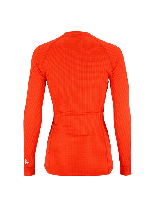 Craft Active Extreme X CN LS Damen in Rot, Rückansicht