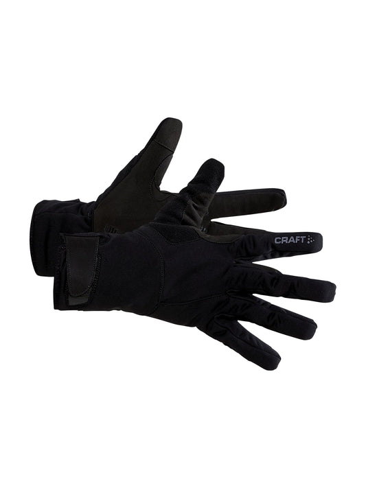 Craft PRO Insulate Race Glove in Schwarz, Vorderansicht