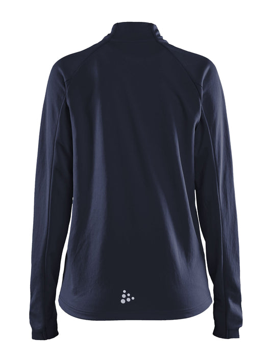 Craft Evolve Halfzip Damen in Navy, Rückansicht