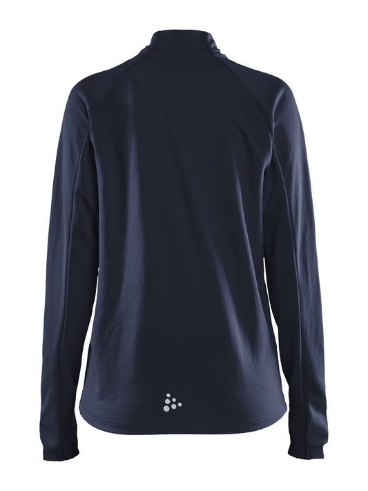 Craft Evolve Full Zip Damen in Navy, Rückansicht
