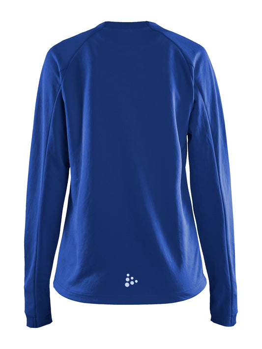 Craft Evolve Crew Neck Damen in Kobaltblau, Rückansicht