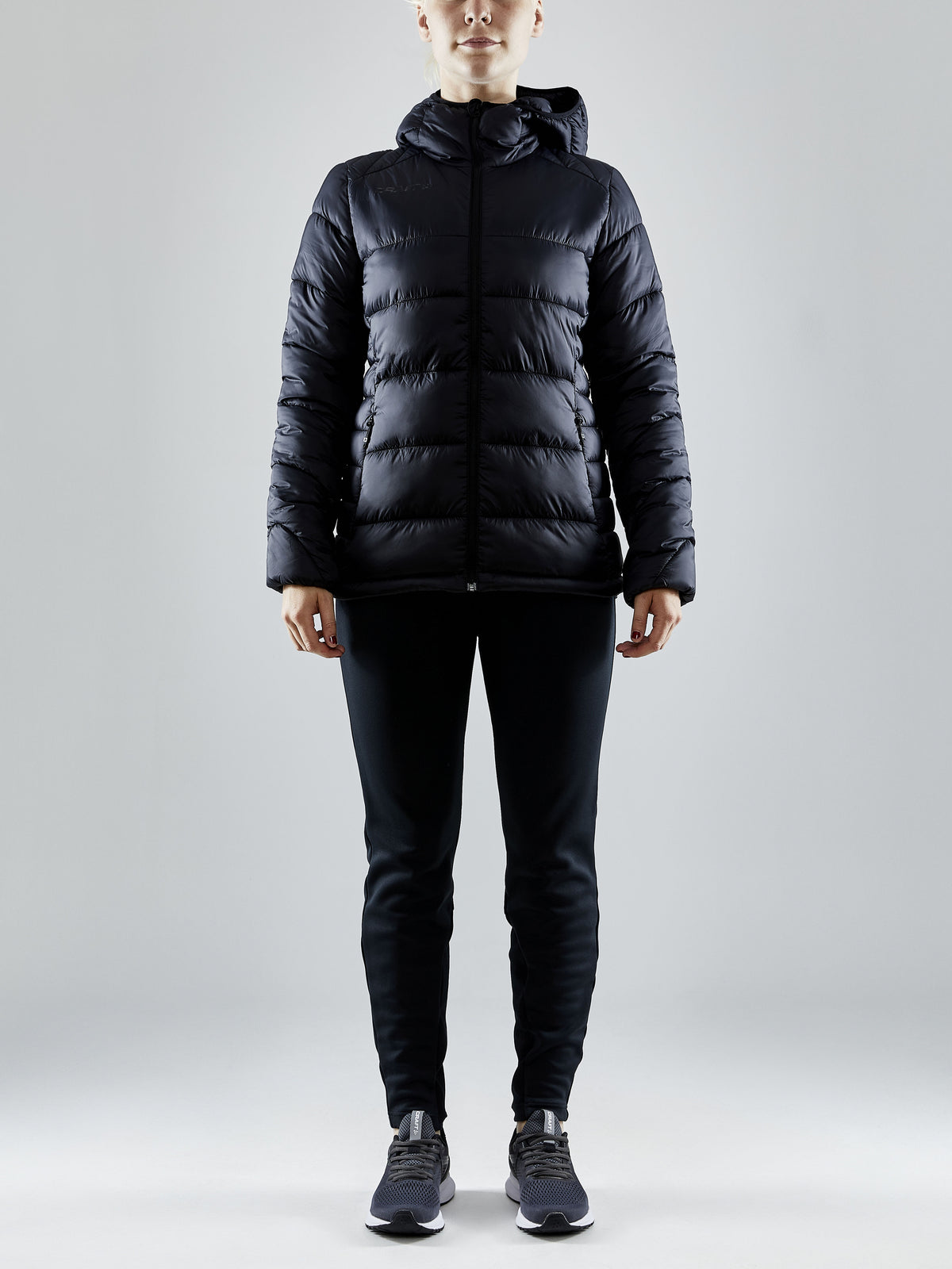 Craft CORE Explore Isolate Jacket Damen in Schwarz, Detailansicht