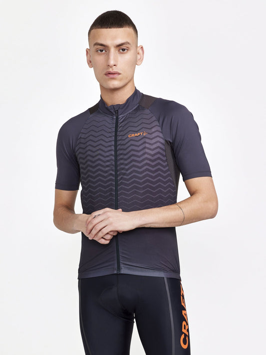 Craft ADV Endur SS Jersey Herren in Grau, Detailansicht