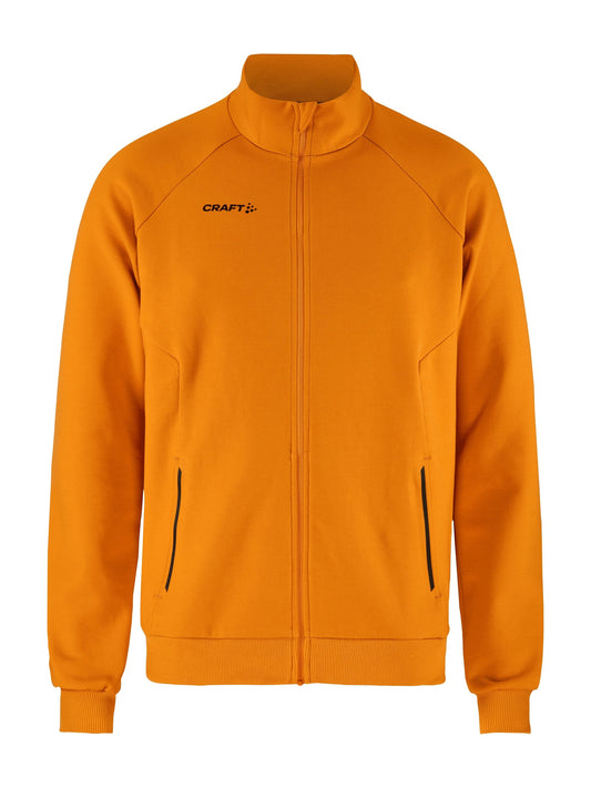 Craft CORE Soul Full Zip Jacket Herren in Orange, Vorderansicht