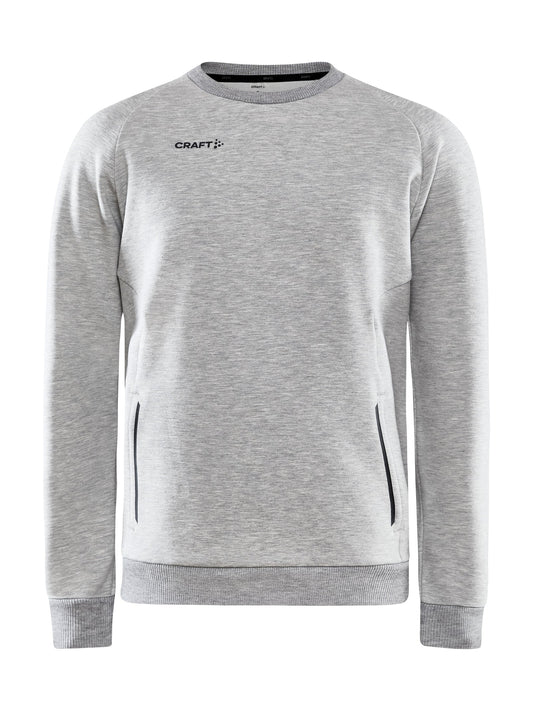 Craft CORE Soul Crew Sweatshirt Herren in Grau meliert, Vorderansicht