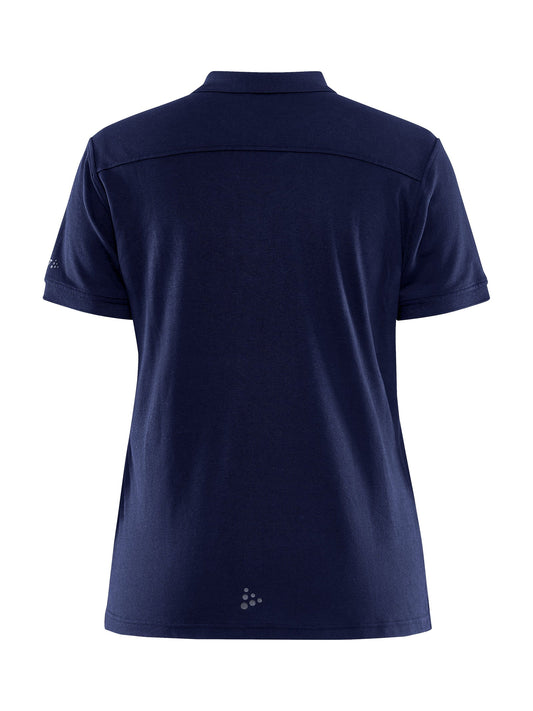 Craft CORE Blend Polo Shirt Damen in Navy, Rückansicht