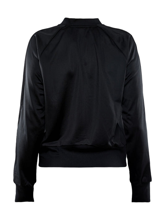 Craft Team WCT Jacket Damen in Schwarz, Rückansicht