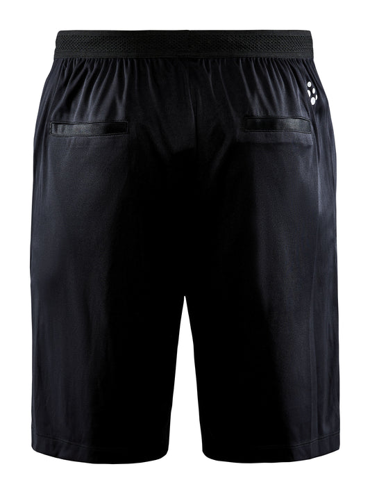 Craft Evolve Referee Shorts Herren in Schwarz, Rückansicht