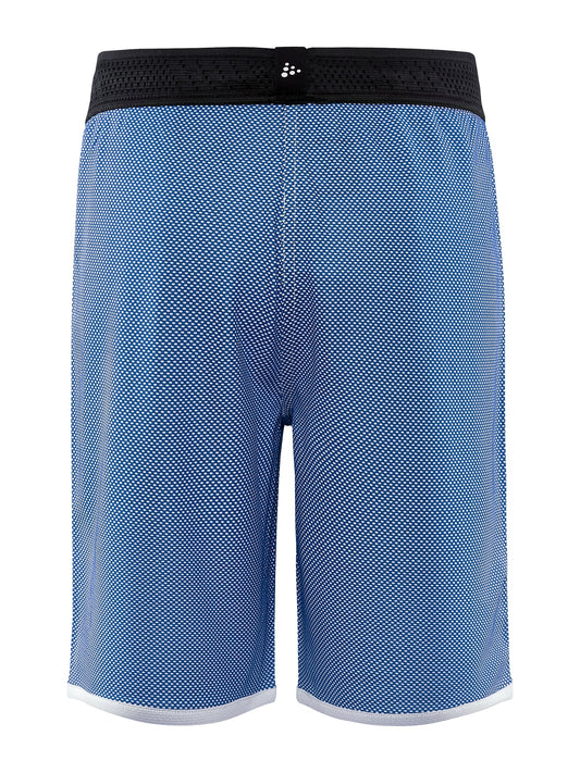 Craft Progress Reversible Basket Shorts Junior in Kobaltblau/Weiss, Rückansicht