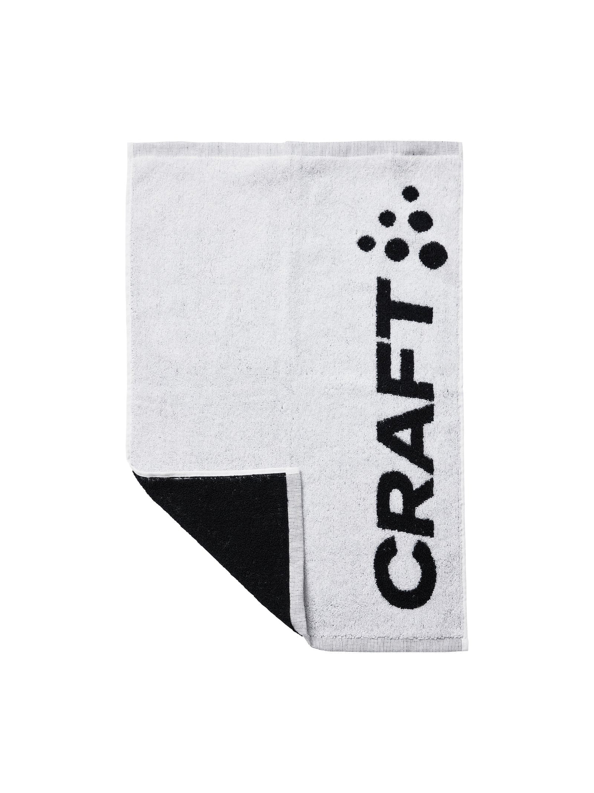 Craft Ability Court Towel in Weiss/Schwarz, Vorderansicht