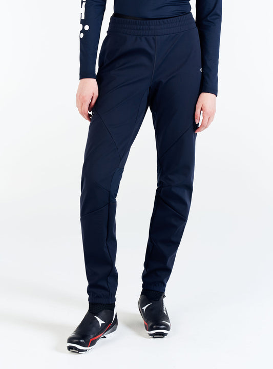 Craft CORE Nordic Ski Club FZ Pants Damen in Dunkelblau, Detailansicht