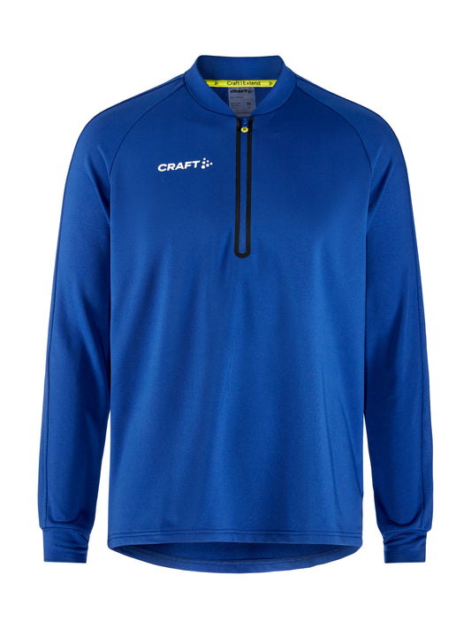 Craft Extend Half Zip Herren in Kobaltblau, Rückansicht
