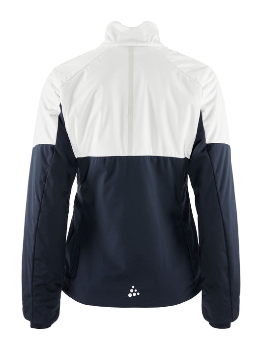 Craft NOR PRO Nordic Race Insulate Jacket Damen in Dunkelblau/Weiss, Rückansicht