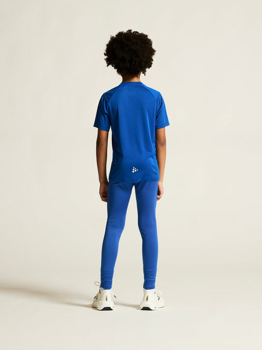 Craft ADV Nordic Ski Club Tights Junior in Kobaltblau/Weiss, Detailansicht