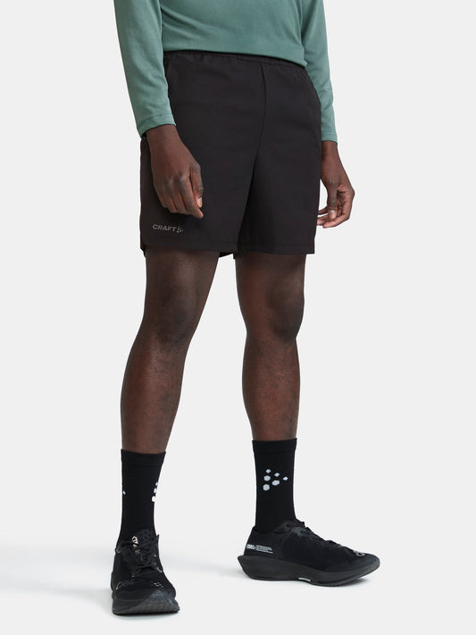 Craft ADV Essence 6" Woven Shorts Herren in Schwarz/Schwarz, Detailansicht