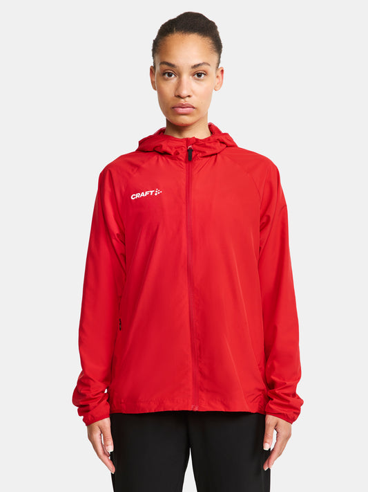 Craft Squad Go Jacket Damen in Rot, Detailansicht