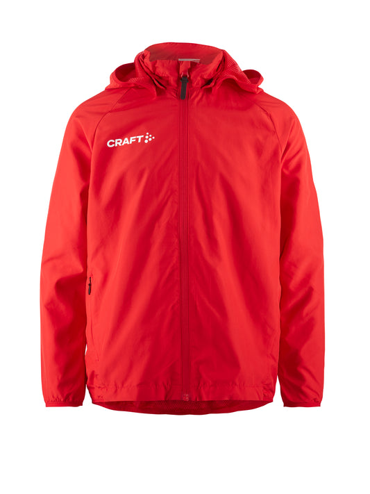 Craft Squad Go Jacket Junior in Rot, Detailansicht