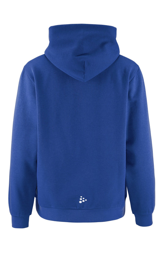 Craft Community 2.0 Logo Hoodie Damen in Kobaltblau, Rückansicht