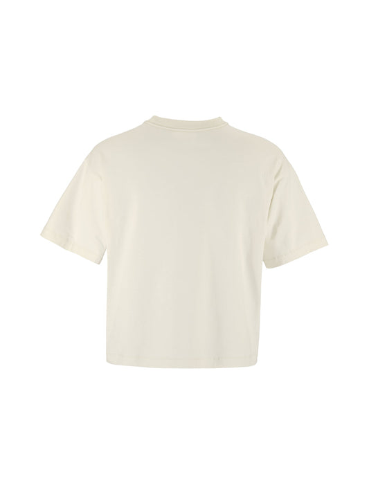 Craft Collective Relaxed SS Tee Damen in Sand, Rückansicht