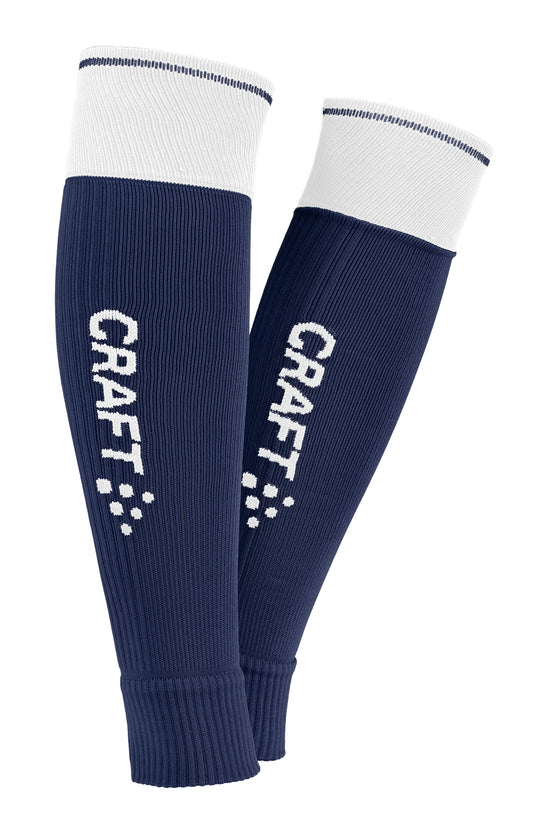 Craft Progress 2.0 Contrast Sock W-O Foot in Navy/Weiss, Vorderansicht