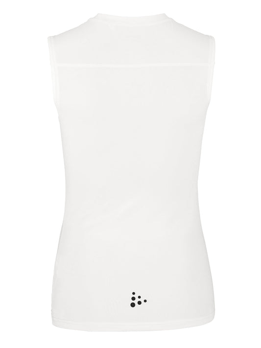 Craft Ability Compression S/L Damen in Weiss, Rückansicht