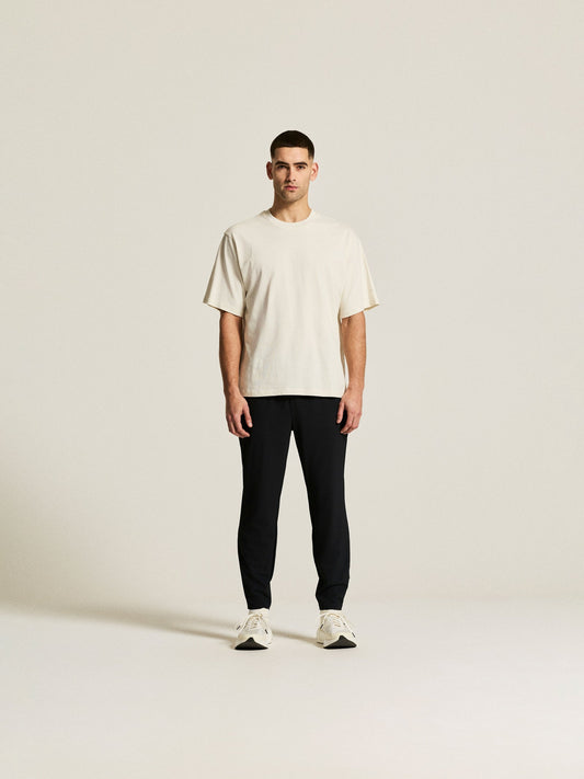 Craft Frequent Heavy SS Tee Herren in Naturweiss, Detailansicht