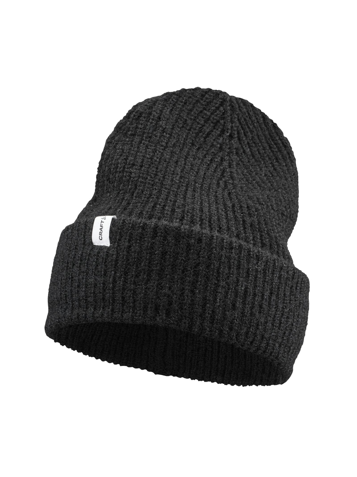 Craft Urban High Beanie in Schwarz, Vorderansicht